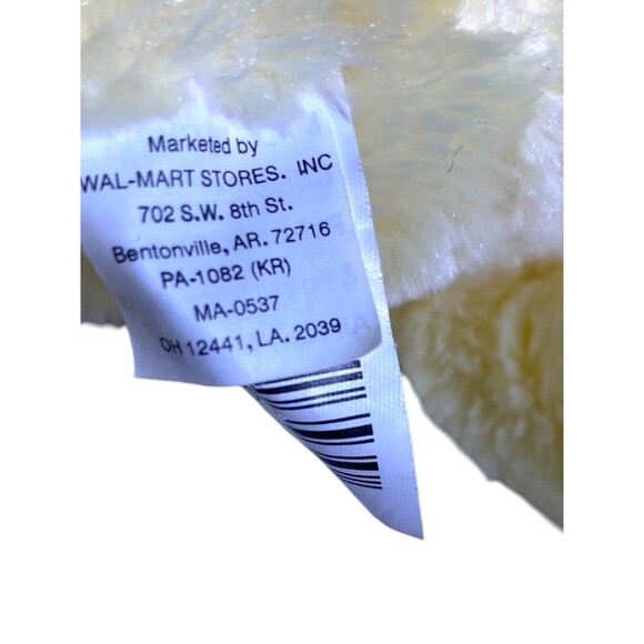 Walmart Yellow Unicorn Plush I Love You Heart Tail Stuffed Animal 16" - Picture 10 of 11